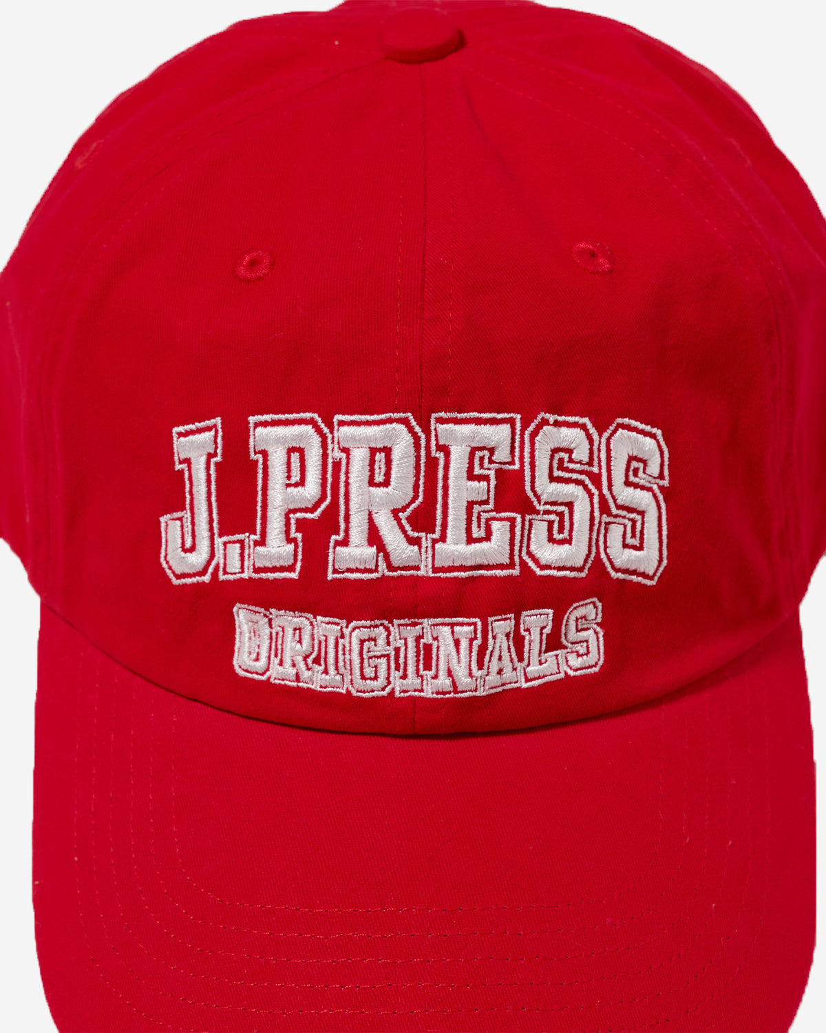 College Logo Cap - Red