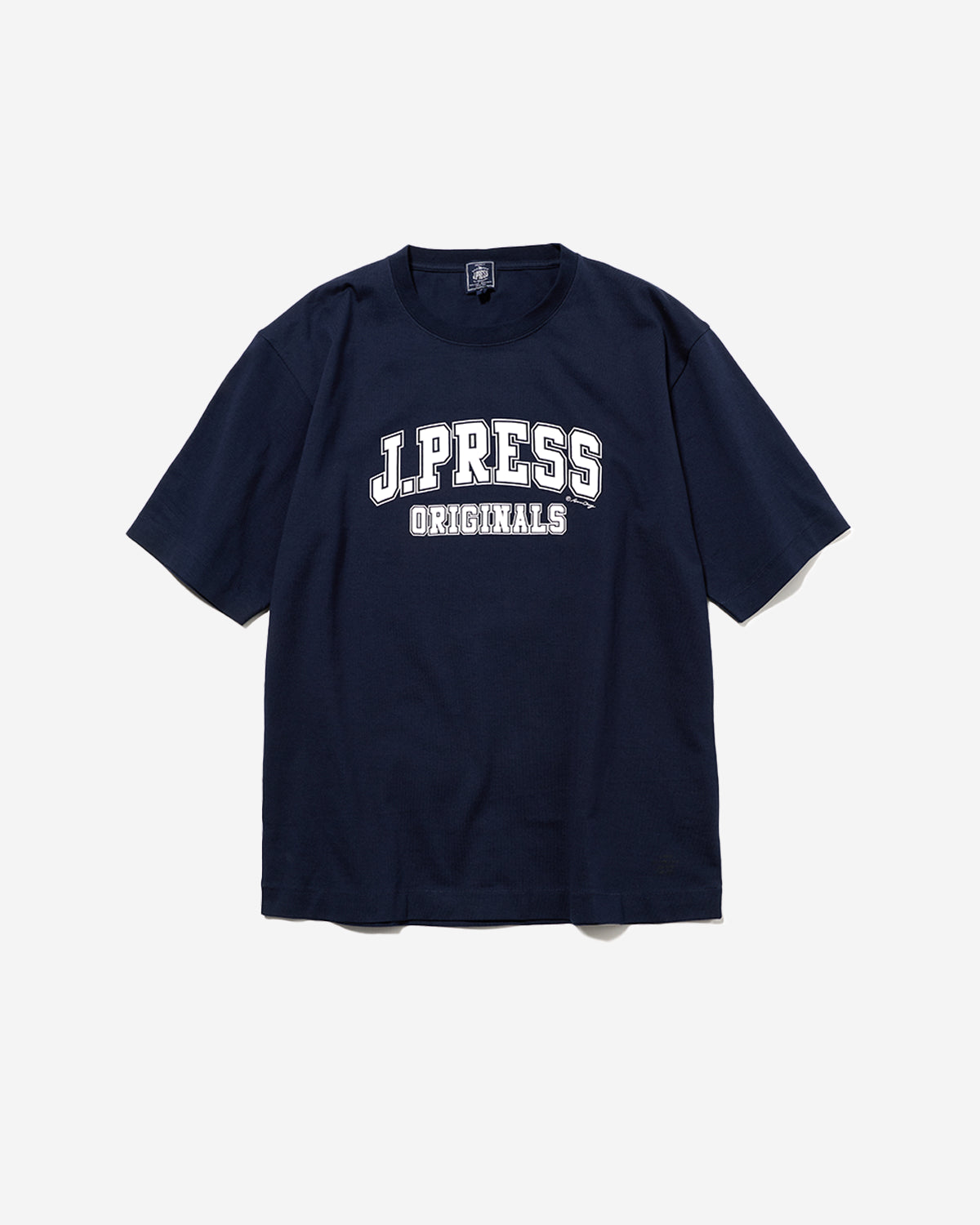 College Logo-Tee - Navy