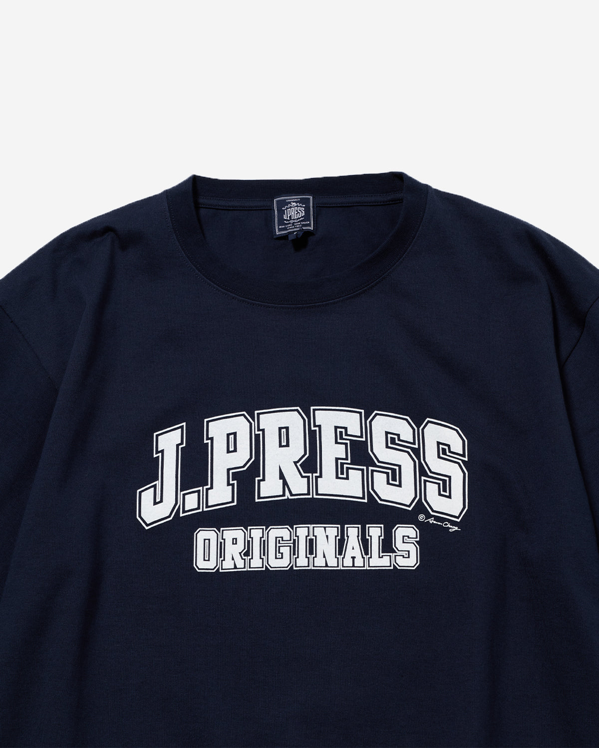College Logo-Tee - Navy