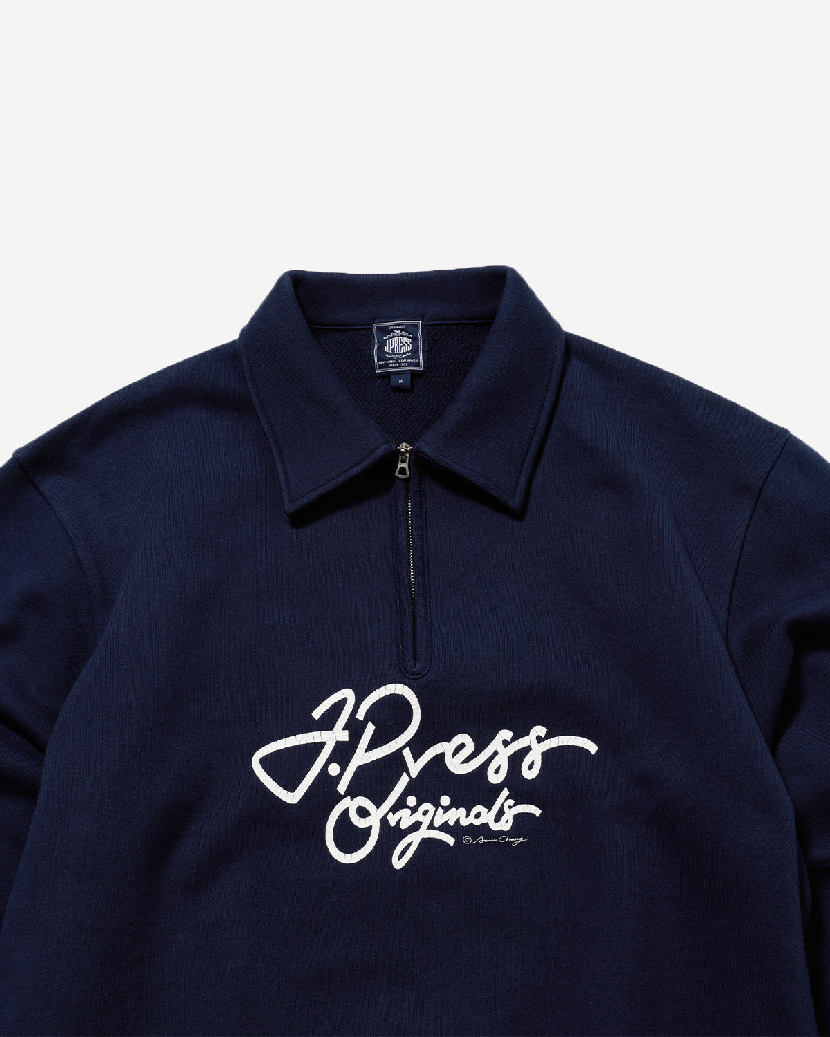 Vintage Logo Half Zip - Navy