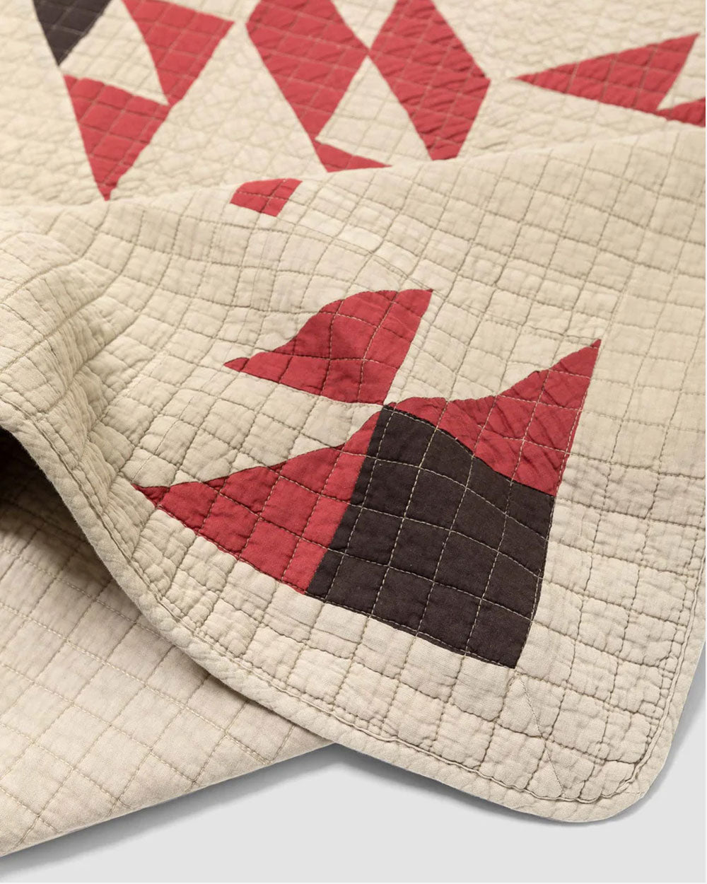 Patchwork Quilt - Beige