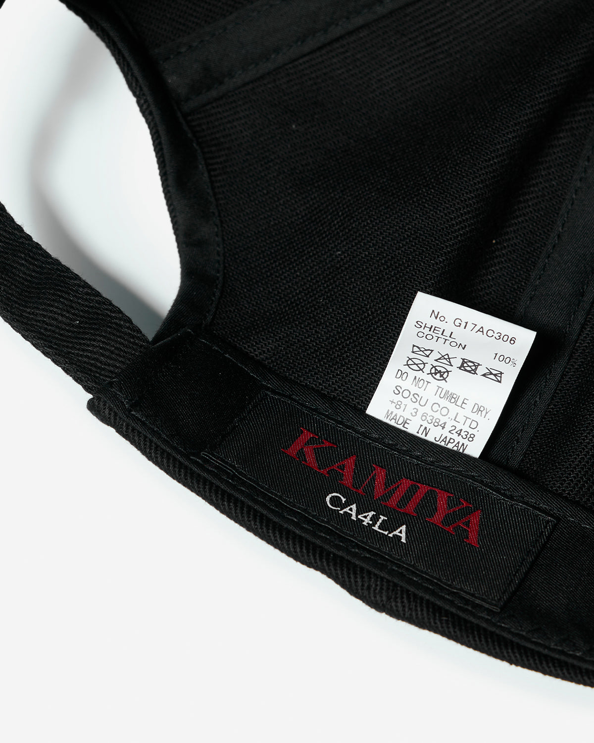 Kamiya - Cap - Black