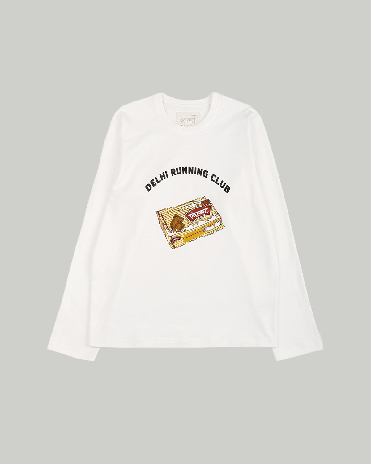 Long Sleeve T-Shirt - Regular Fit Graphic - White