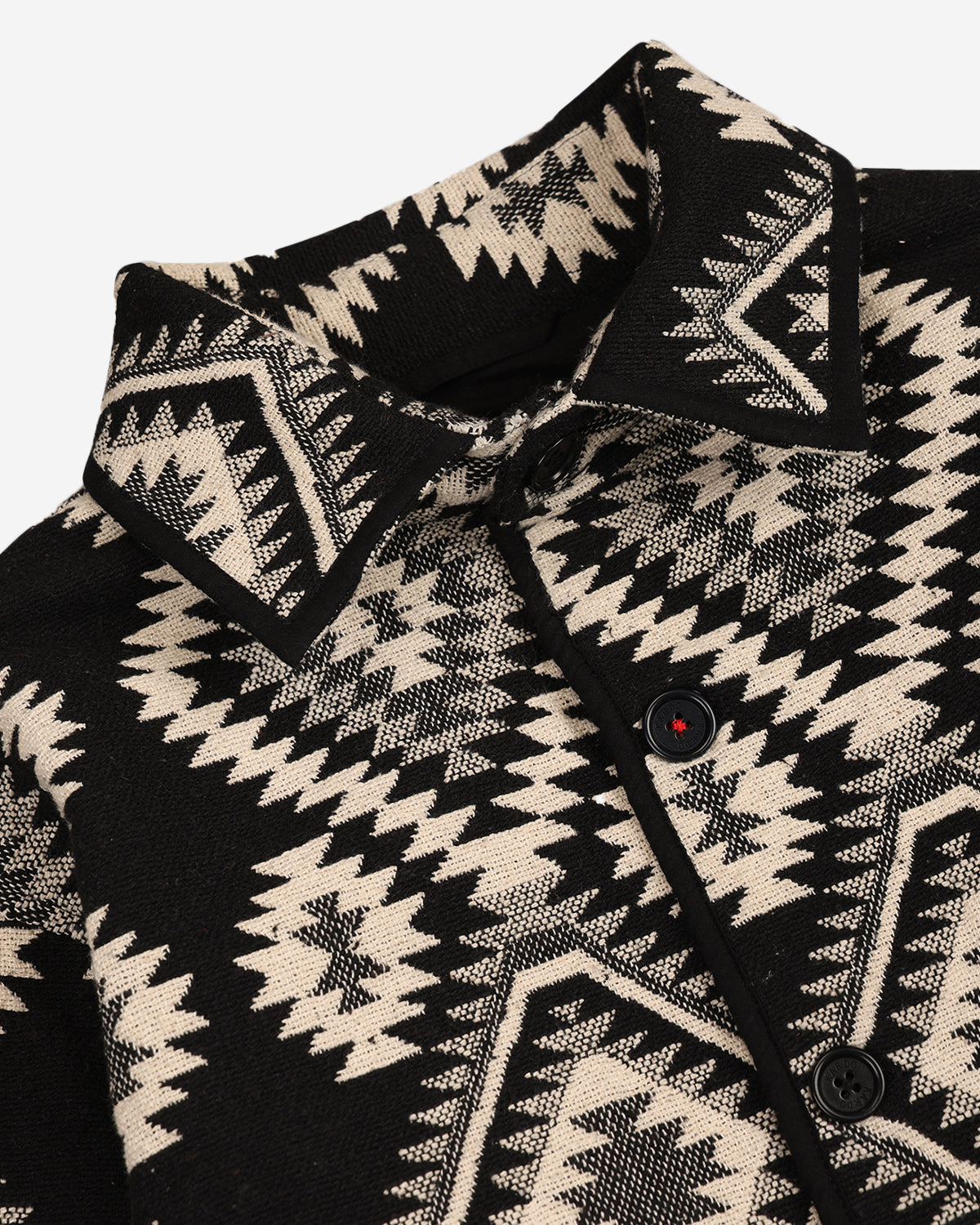 Paris - Work Jacket With Binding Details And Lining - Black