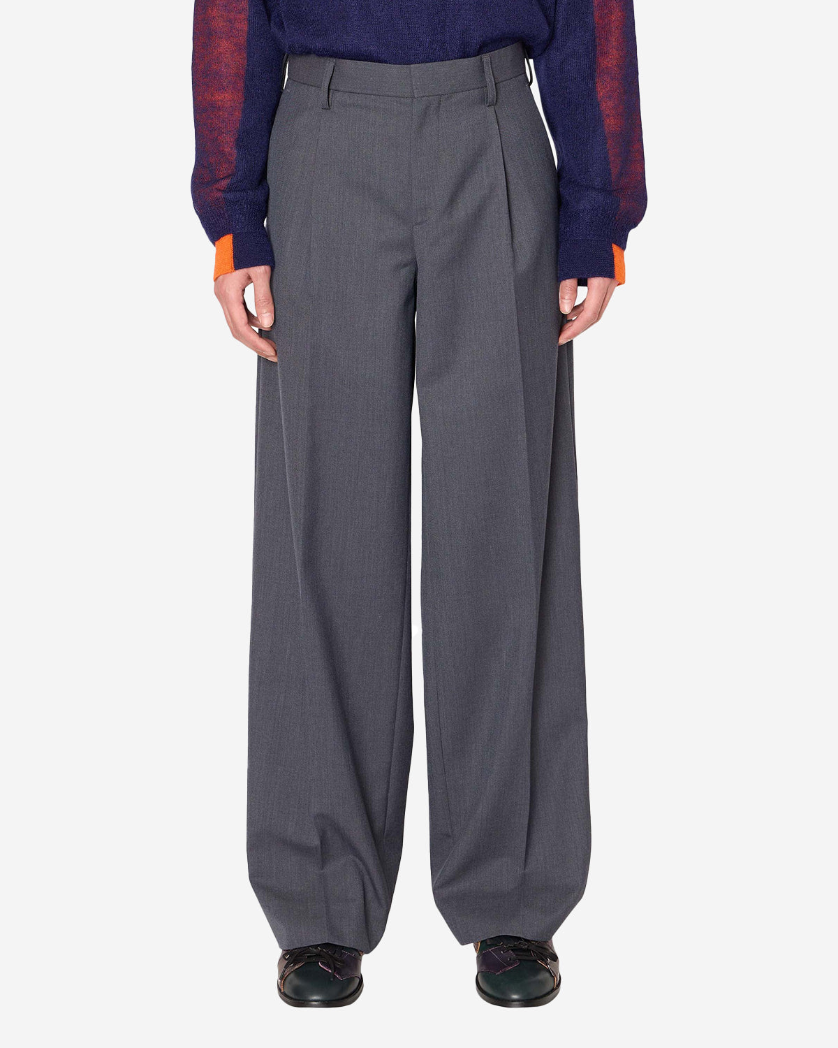 26WCM-P06110 - Pants - Glay