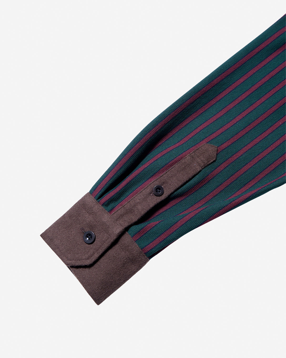 26WCM-T10206 - Polo - Green Stripe