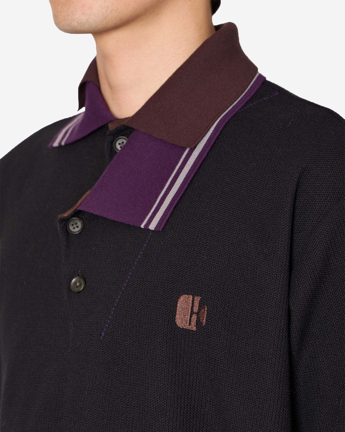 26WCM-T12207 - Polo - Black