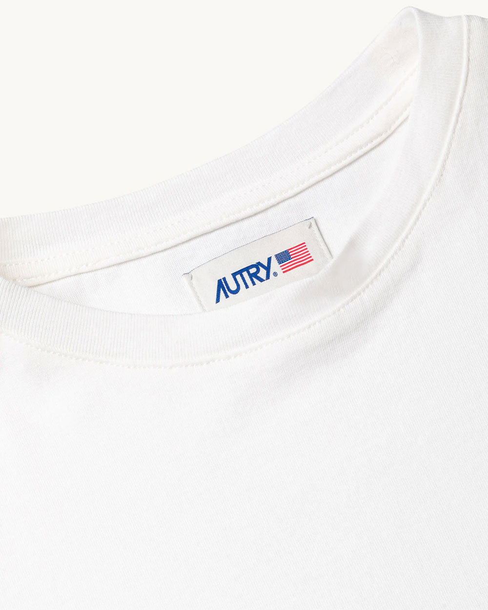 Label T-Shirt Cotton Jersey - White