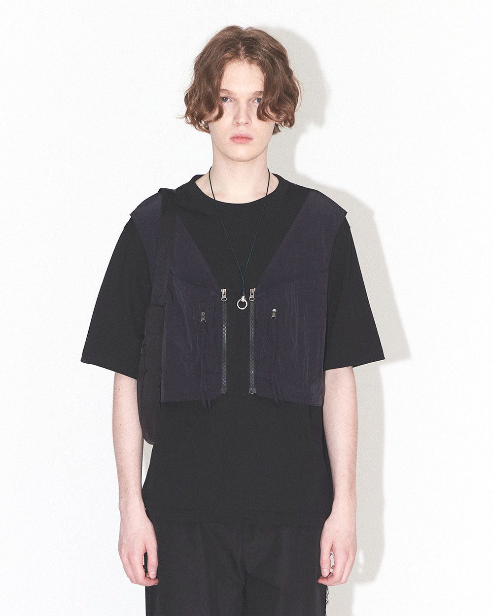 Layered T-Shirt - Black