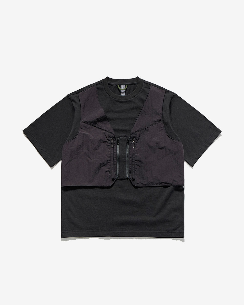 Layered T-Shirt - Black