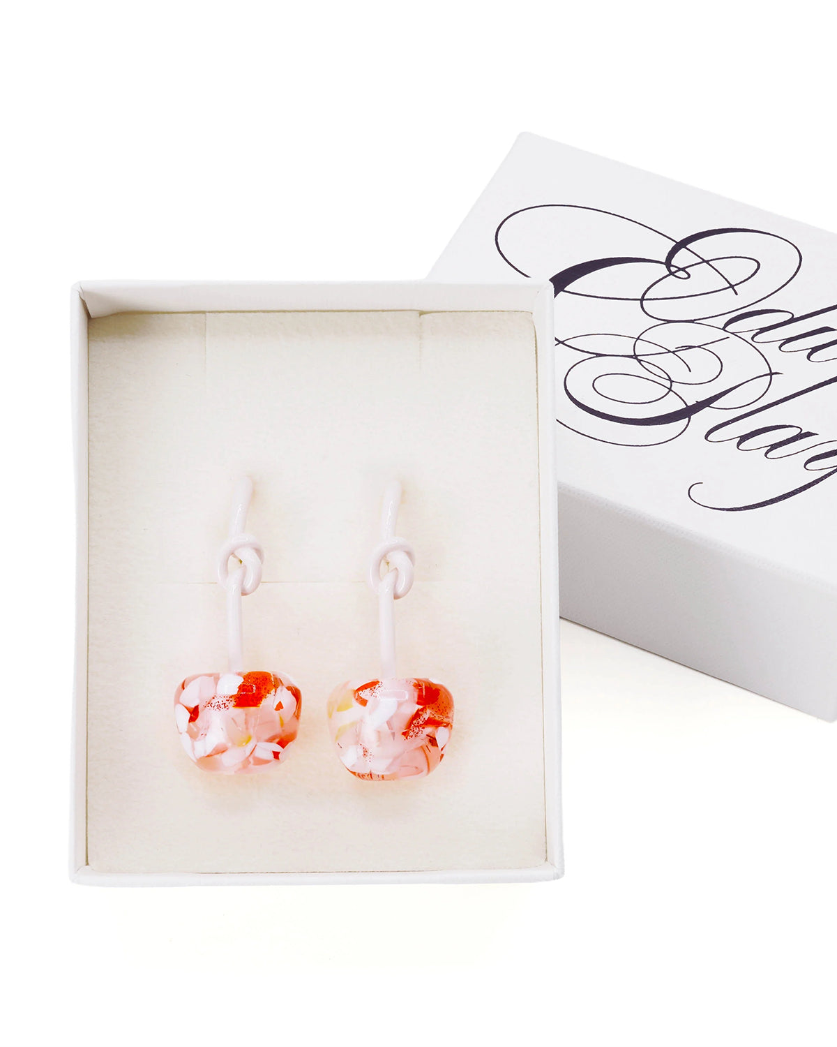 Edit Play Cherry Earrings (UP/RD/WT)