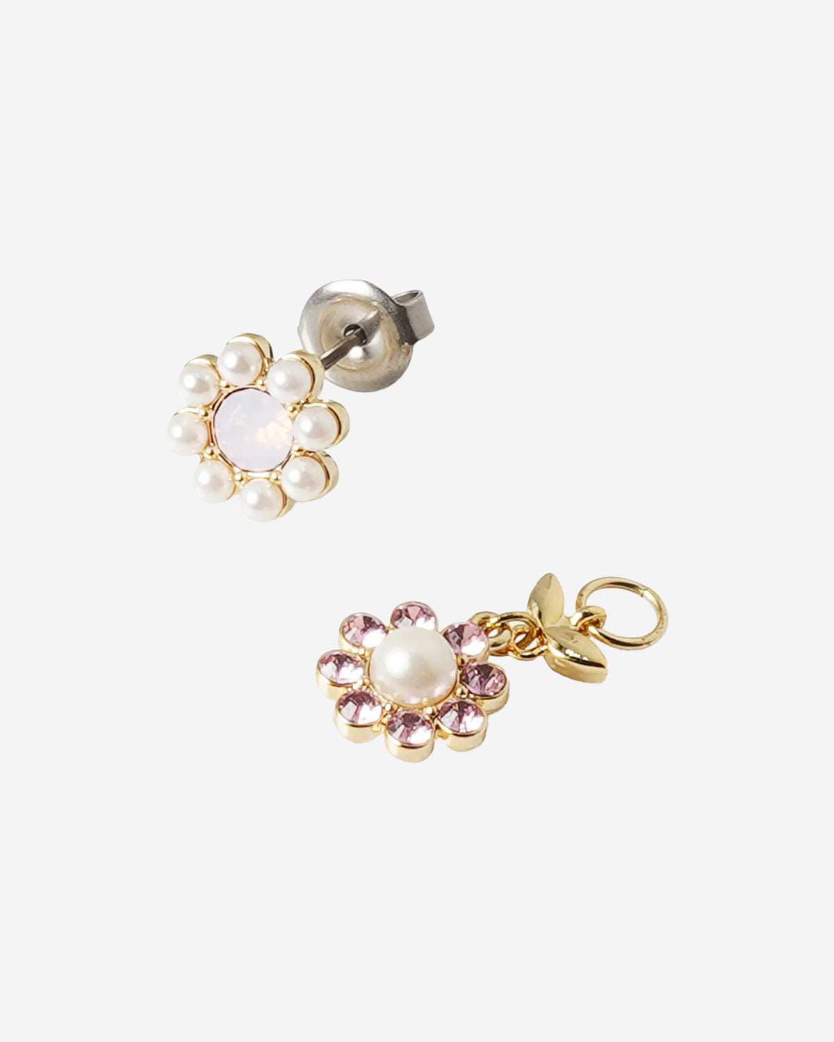 2-Way Bloom Circle Earrings (PK)