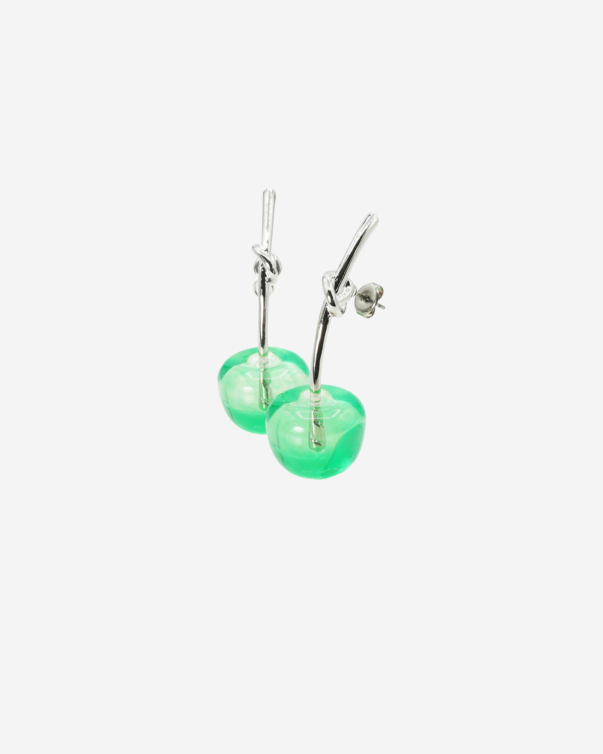 Cherry Pierced Earrings (Melon Syrup)