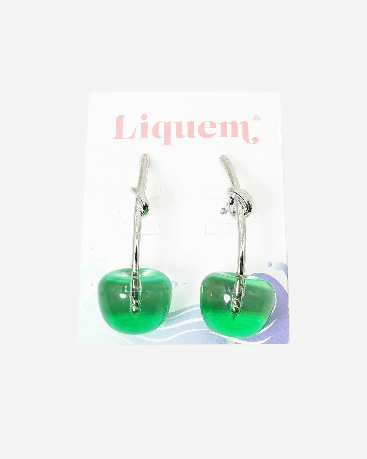 Cherry Pierced Earrings (Melon Syrup)