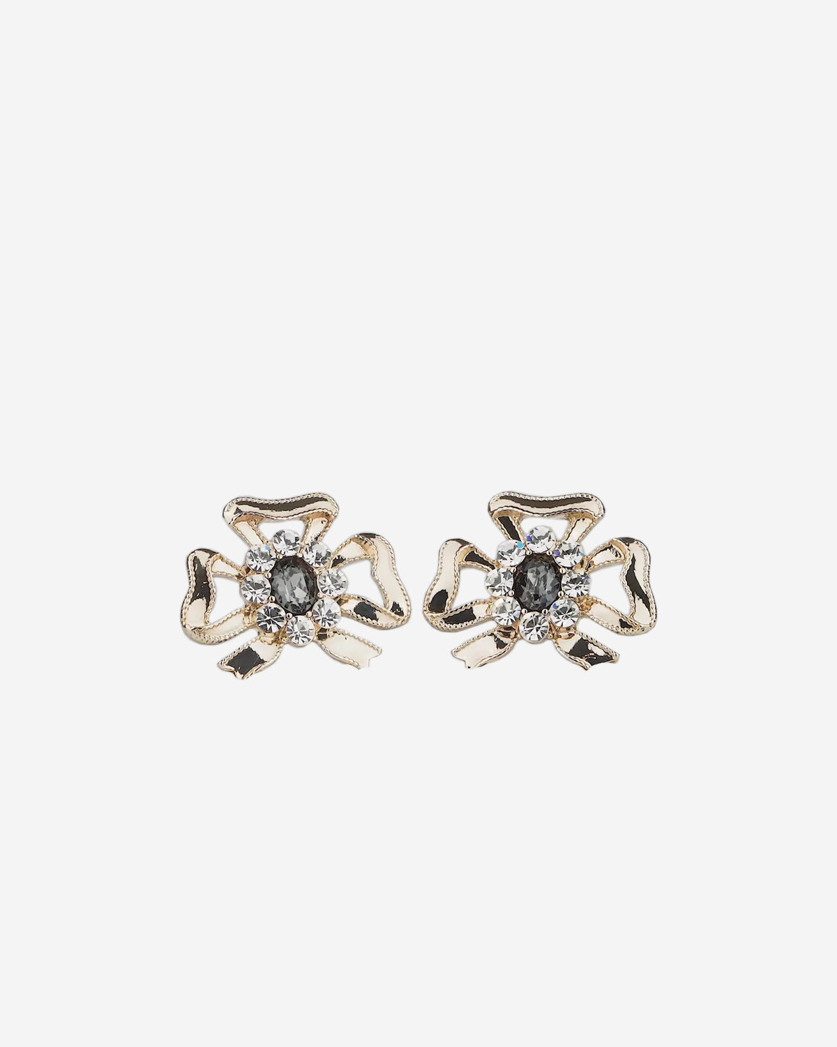 Classic Ribbon Bloom Earrings