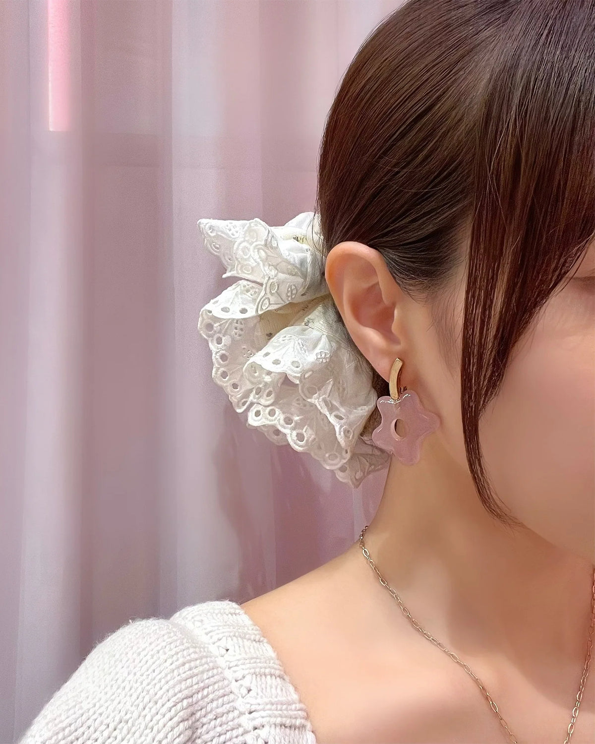 Object Flower Earrings