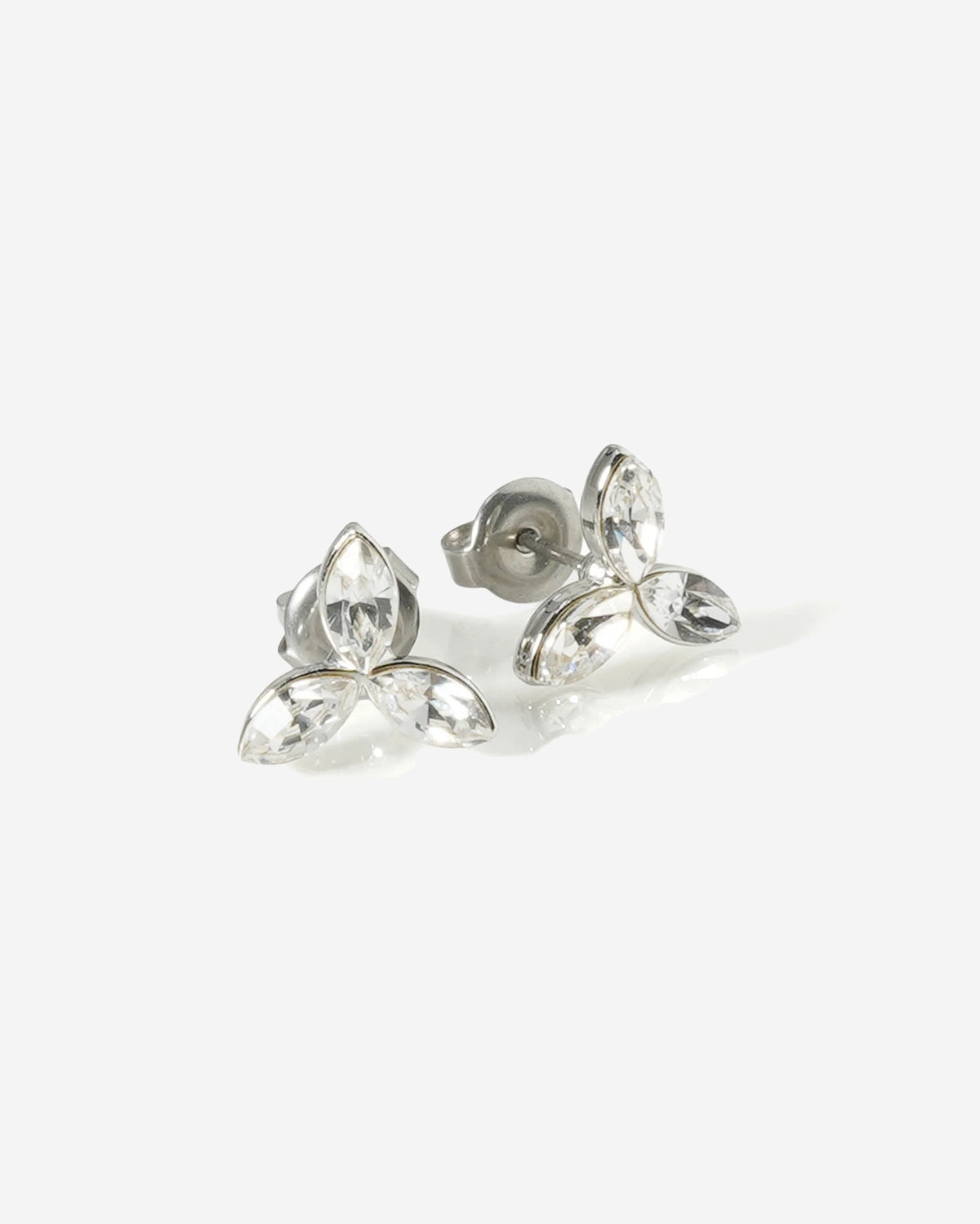 2-Way Cherry Earrings (Silver)