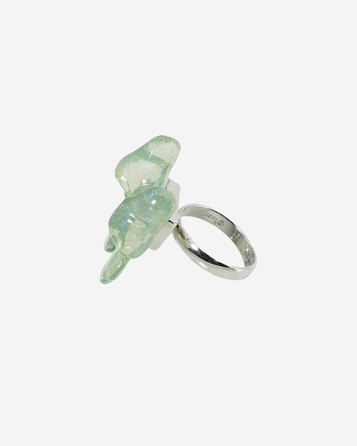 Baby Ribbon Ring (Green)