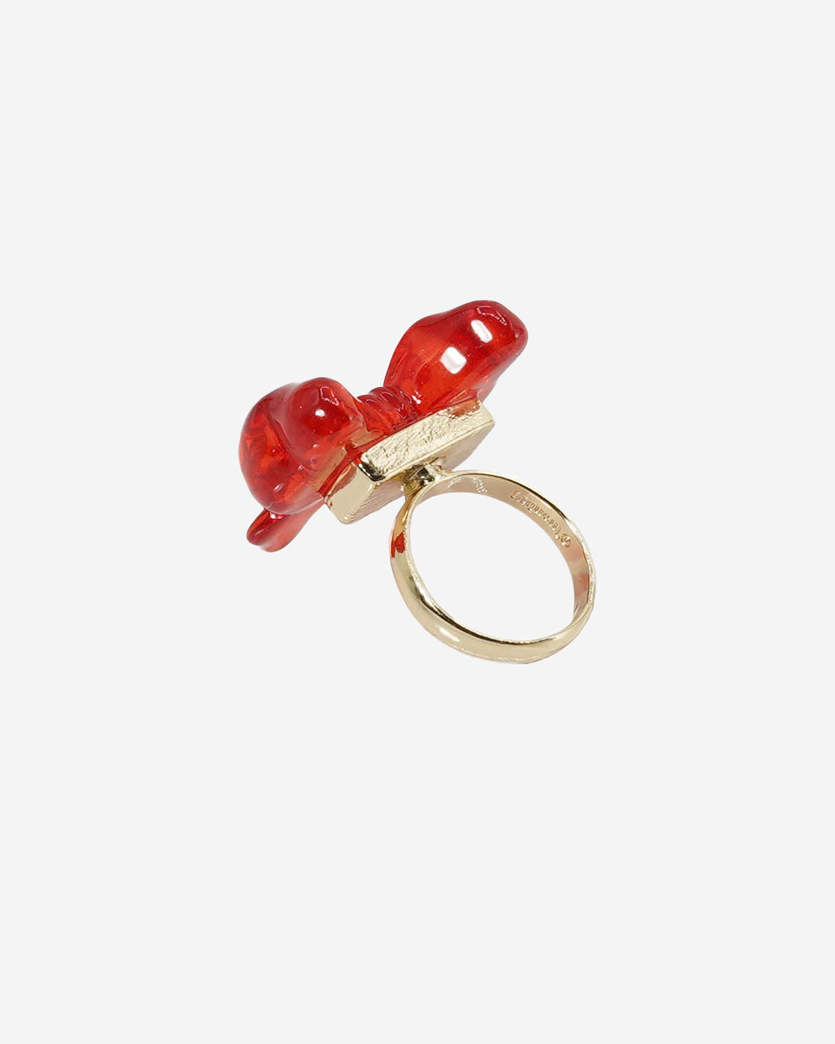 Baby Ribbon Ring (Red)
