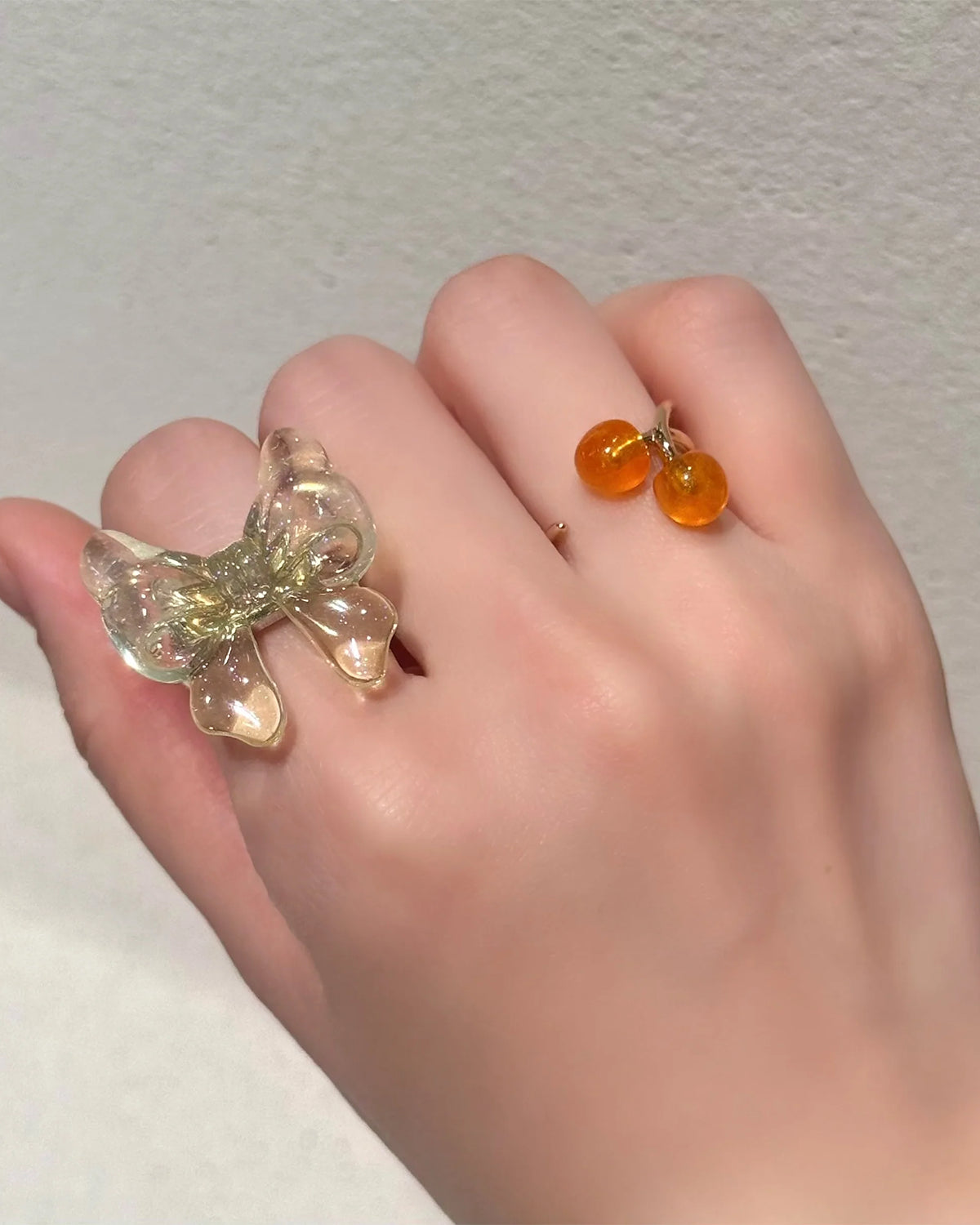 Baby Ribbon Ring (Yellow)