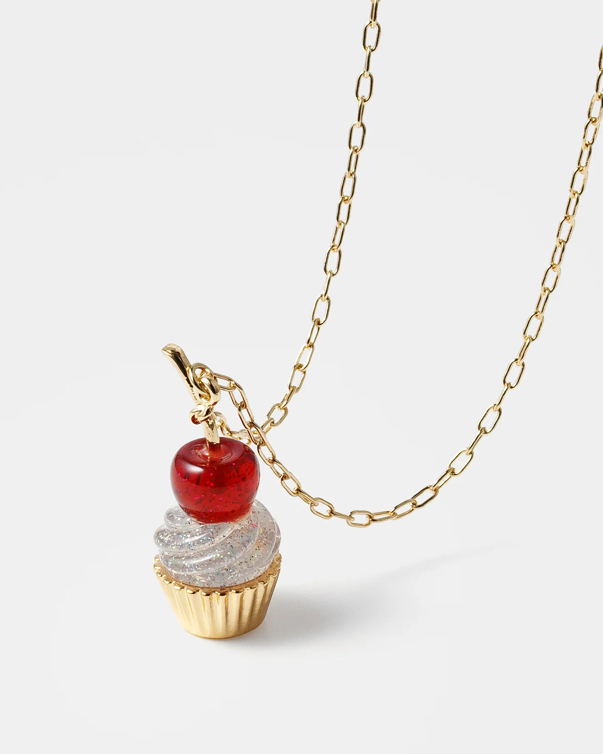 Cherry Cupcake Pendant