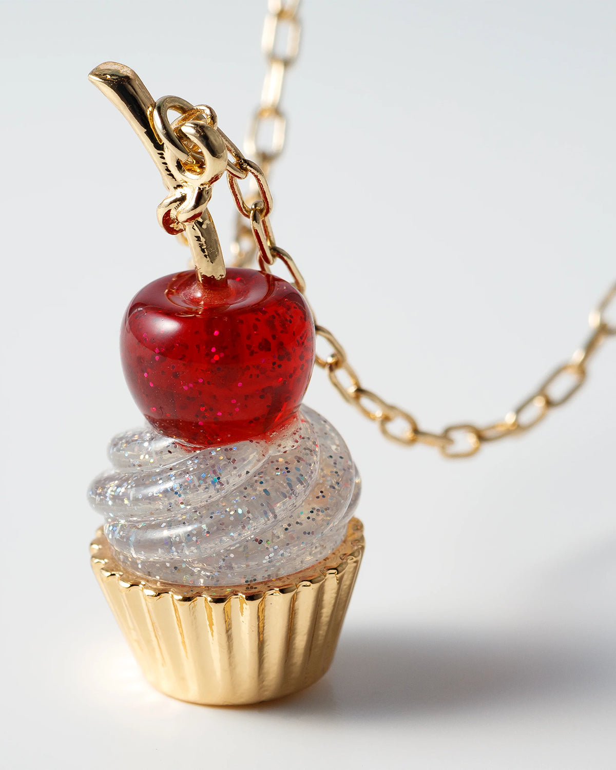 Cherry Cupcake Pendant