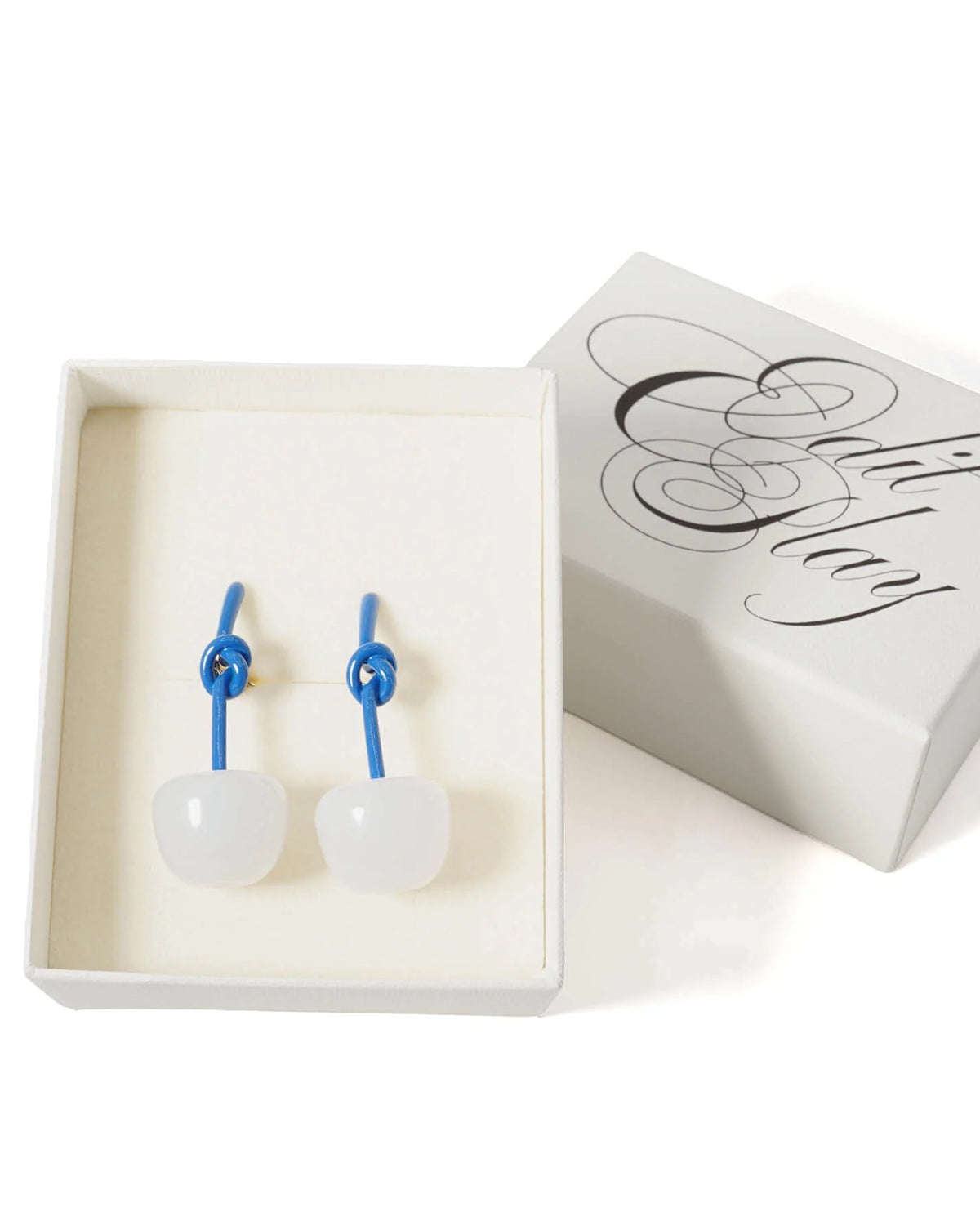 Edit Play Cherry Earrings (101/BL/WT)