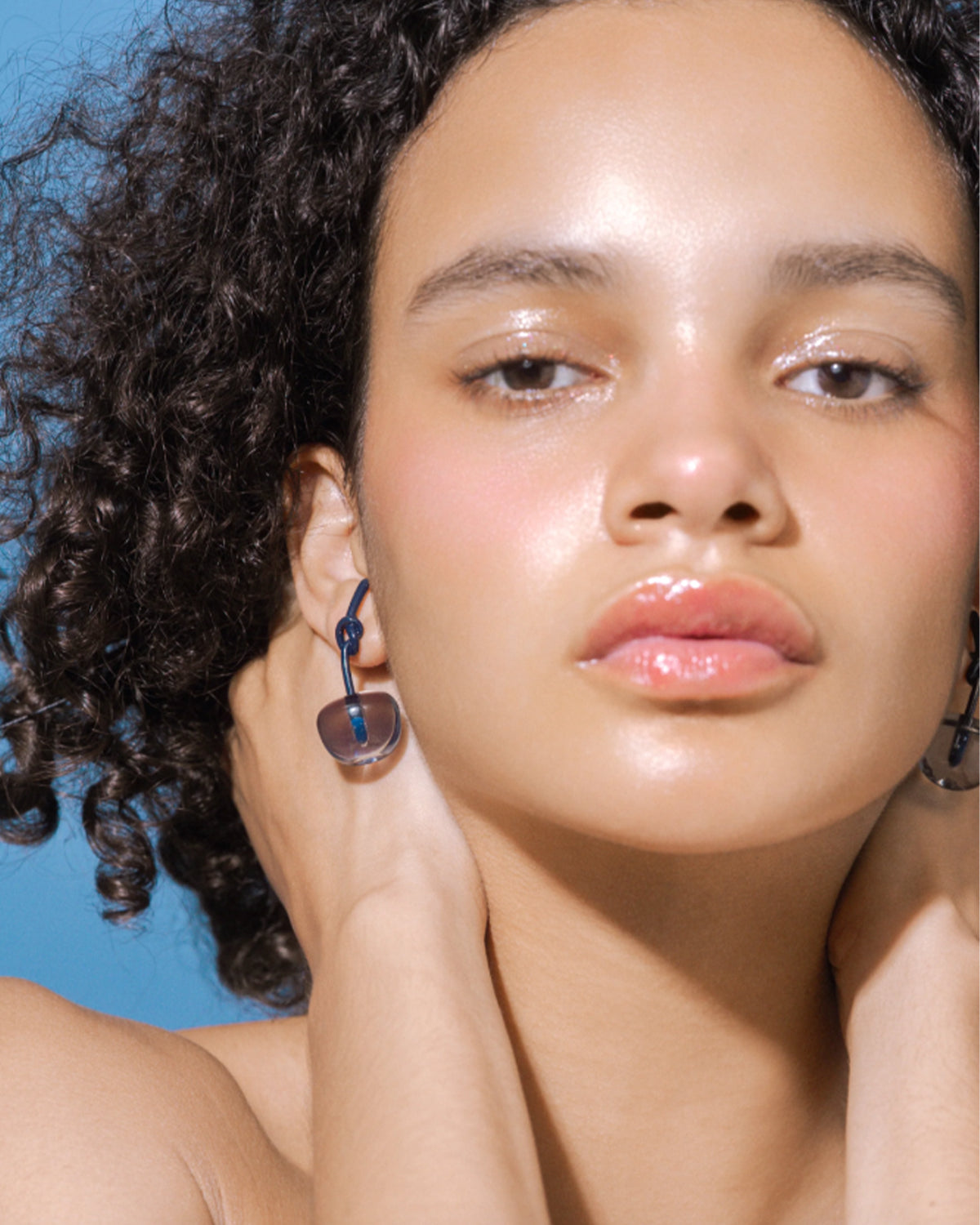 Edit Play Cherry Earrings (301/BL/NV)