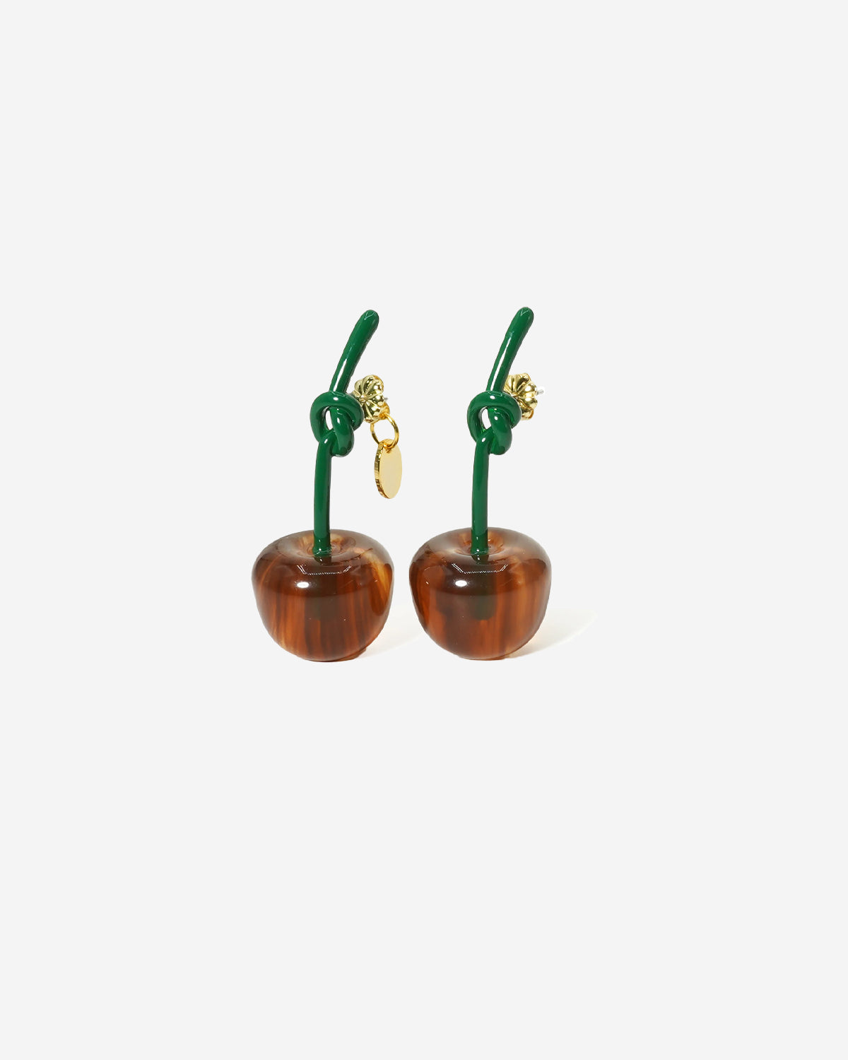 Edit Play Cherry Earrings (005/BR/GRN)