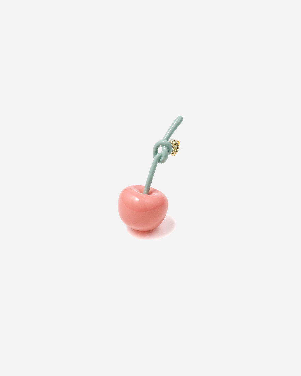 Edit Play Cherry Earrings (703/PK/GRN)