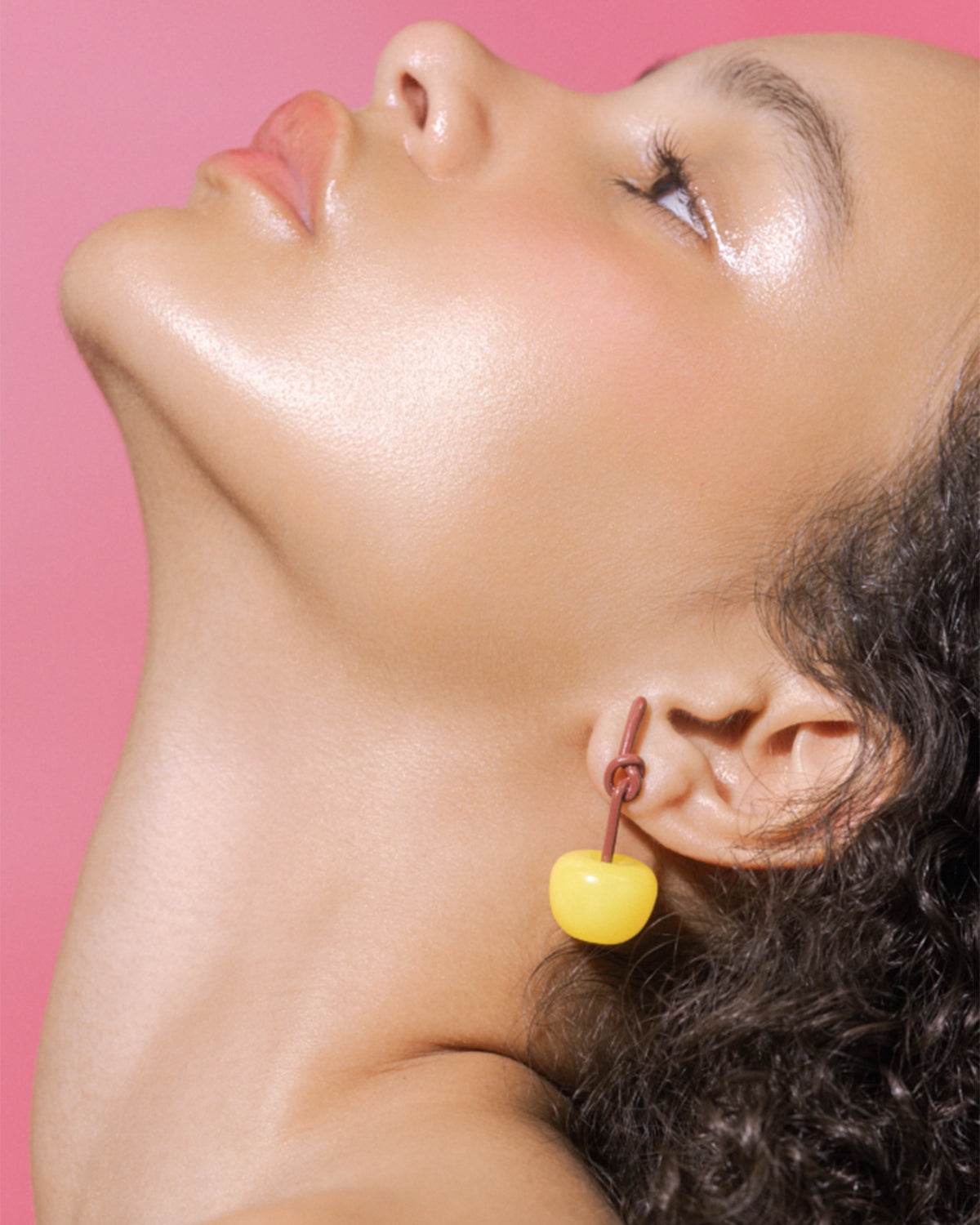 Edit Play Cherry Earrings (801/YEL/BR)
