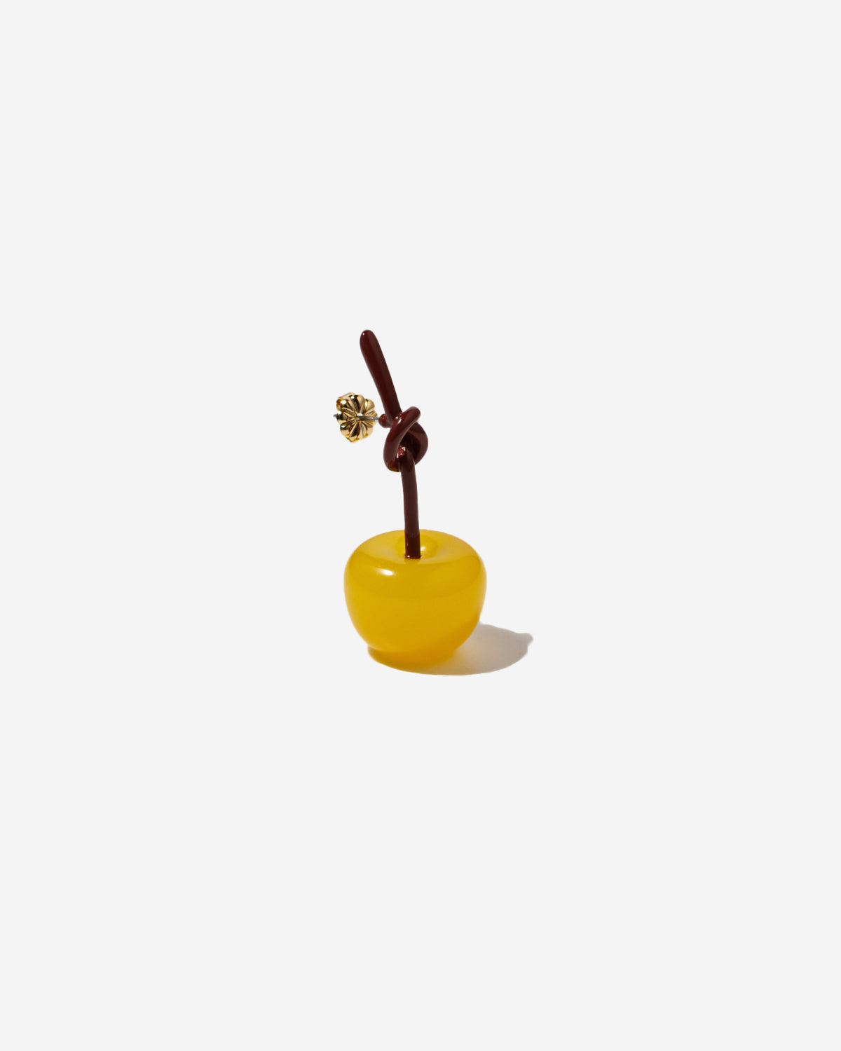 Edit Play Cherry Earrings (801/YEL/BR)
