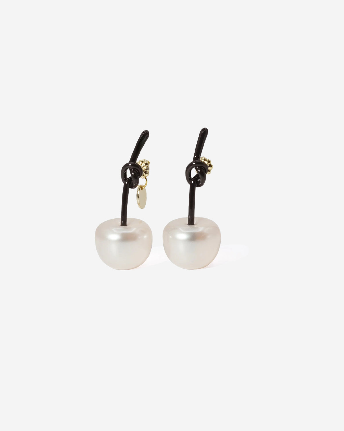 Edit Play Pearl Cherry Earrings (602/WT/BK)