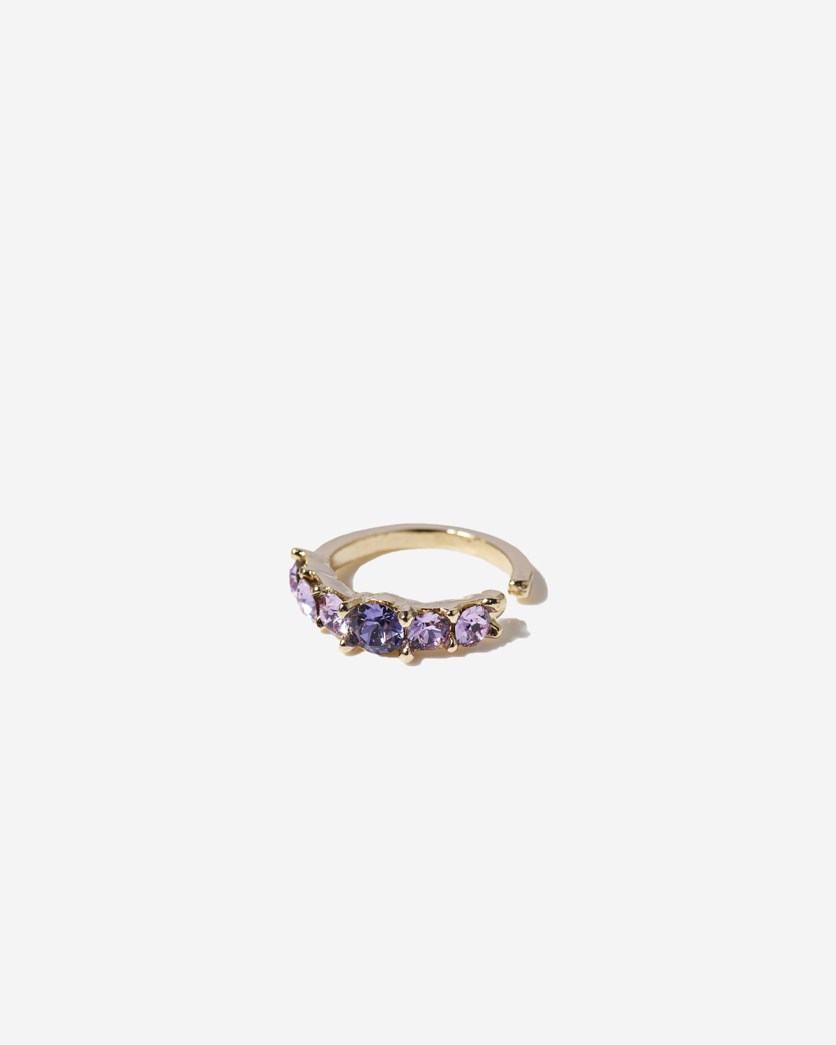 Jewel Ear Cuff (Purple)