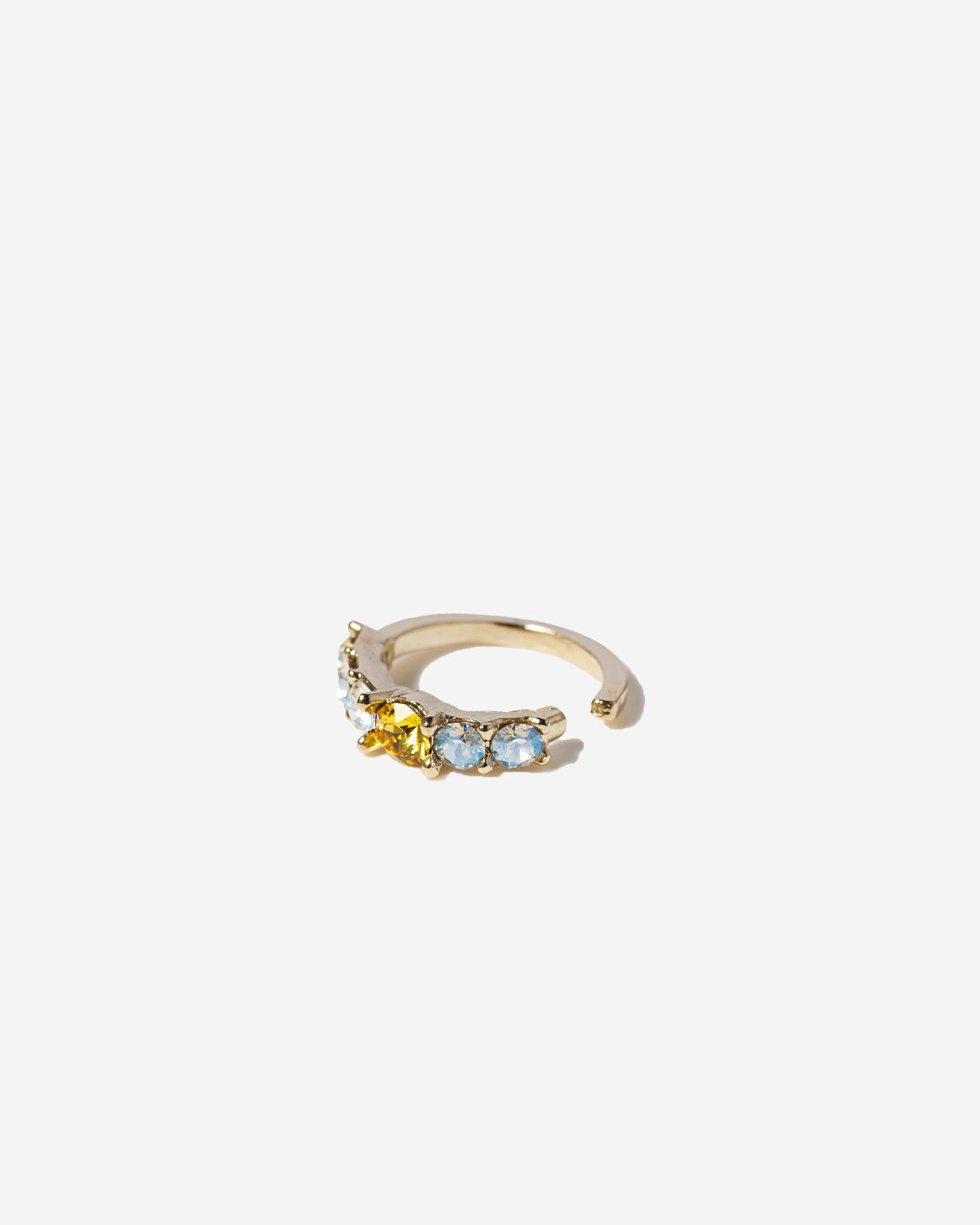 Jewel Ear Cuff (Yellow)