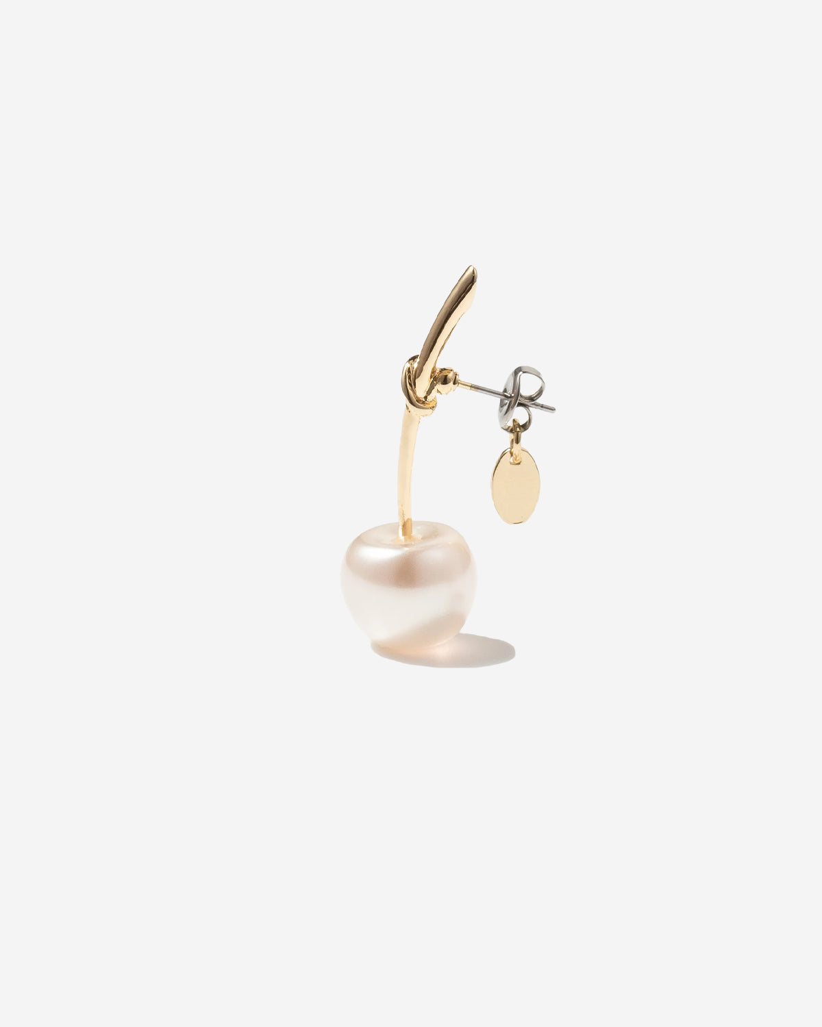 Kids Pearl Cherry Earrings