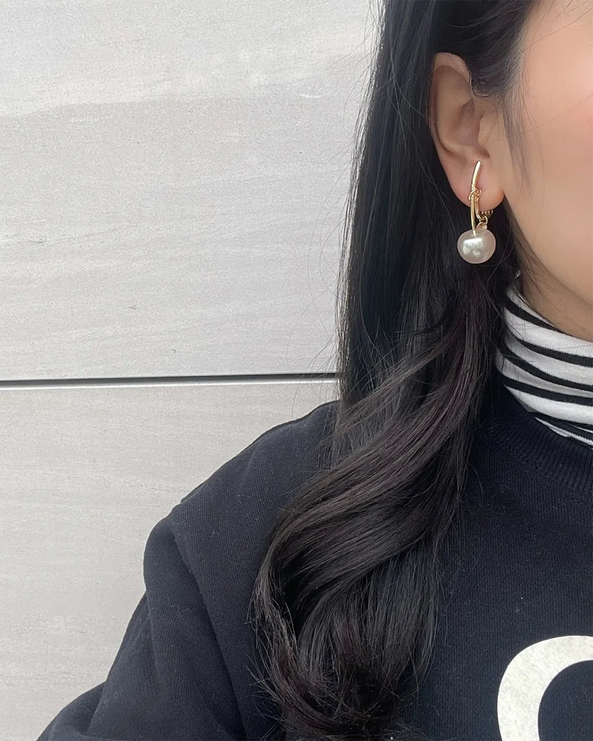 Kids Pearl Cherry Earrings