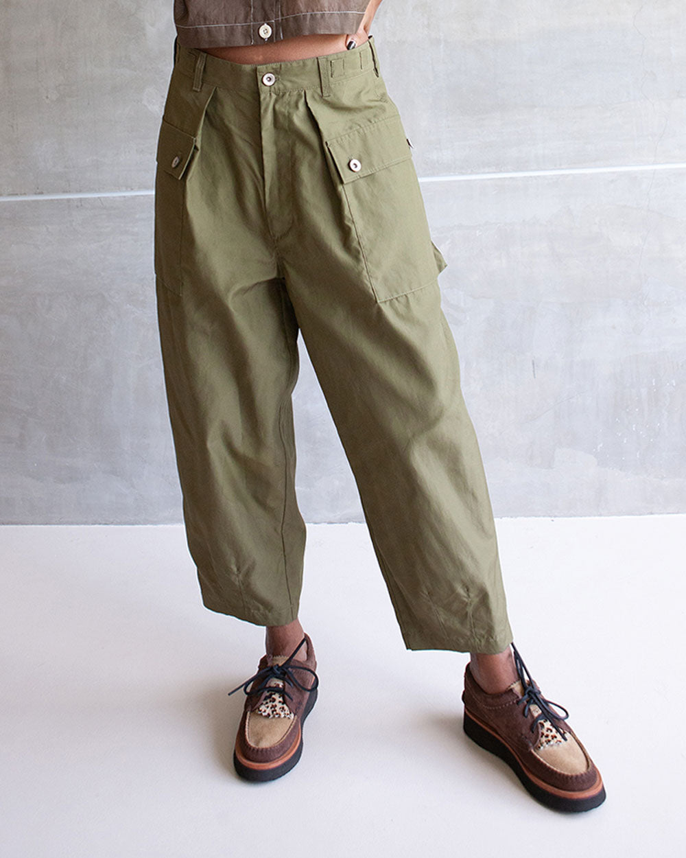Maggie Pants (No Bum Pocket) - Green