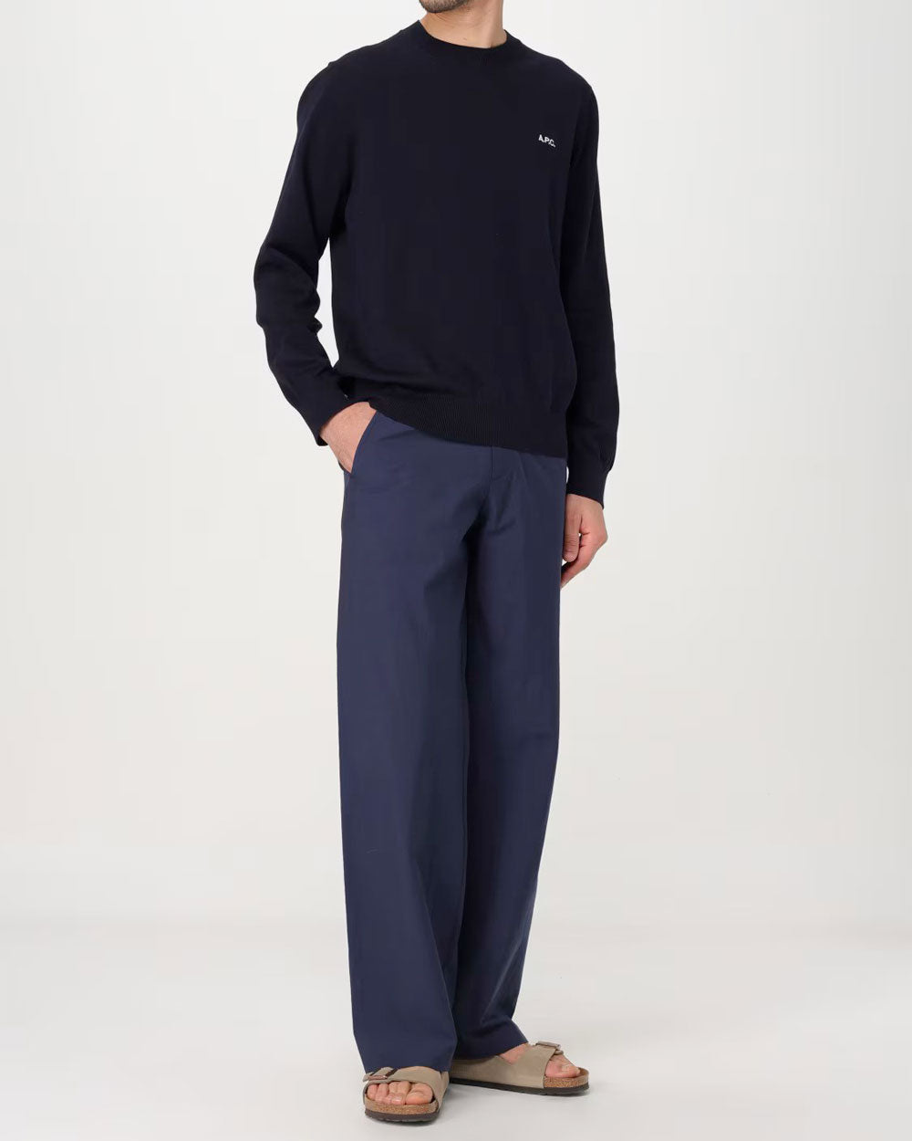 Mathurin Trousers - Dark Navy