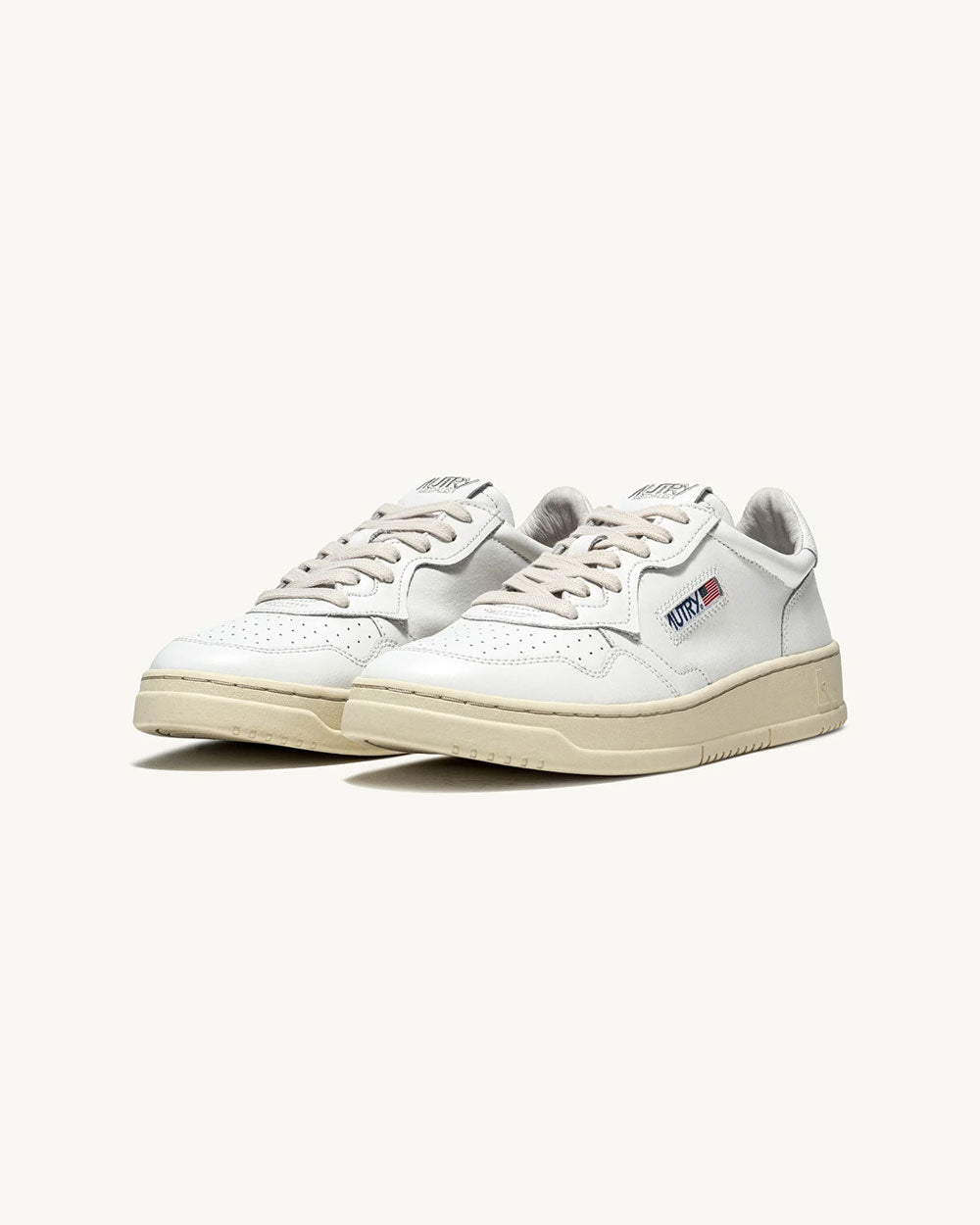 Medalist Low Wom - Leat/Leat White/White