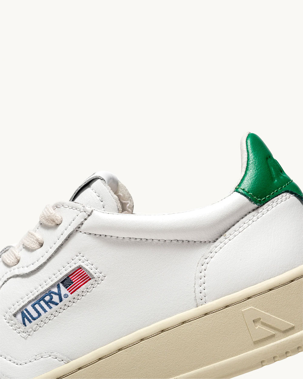 Medalist Low Wom - Leat/Leat White/Green