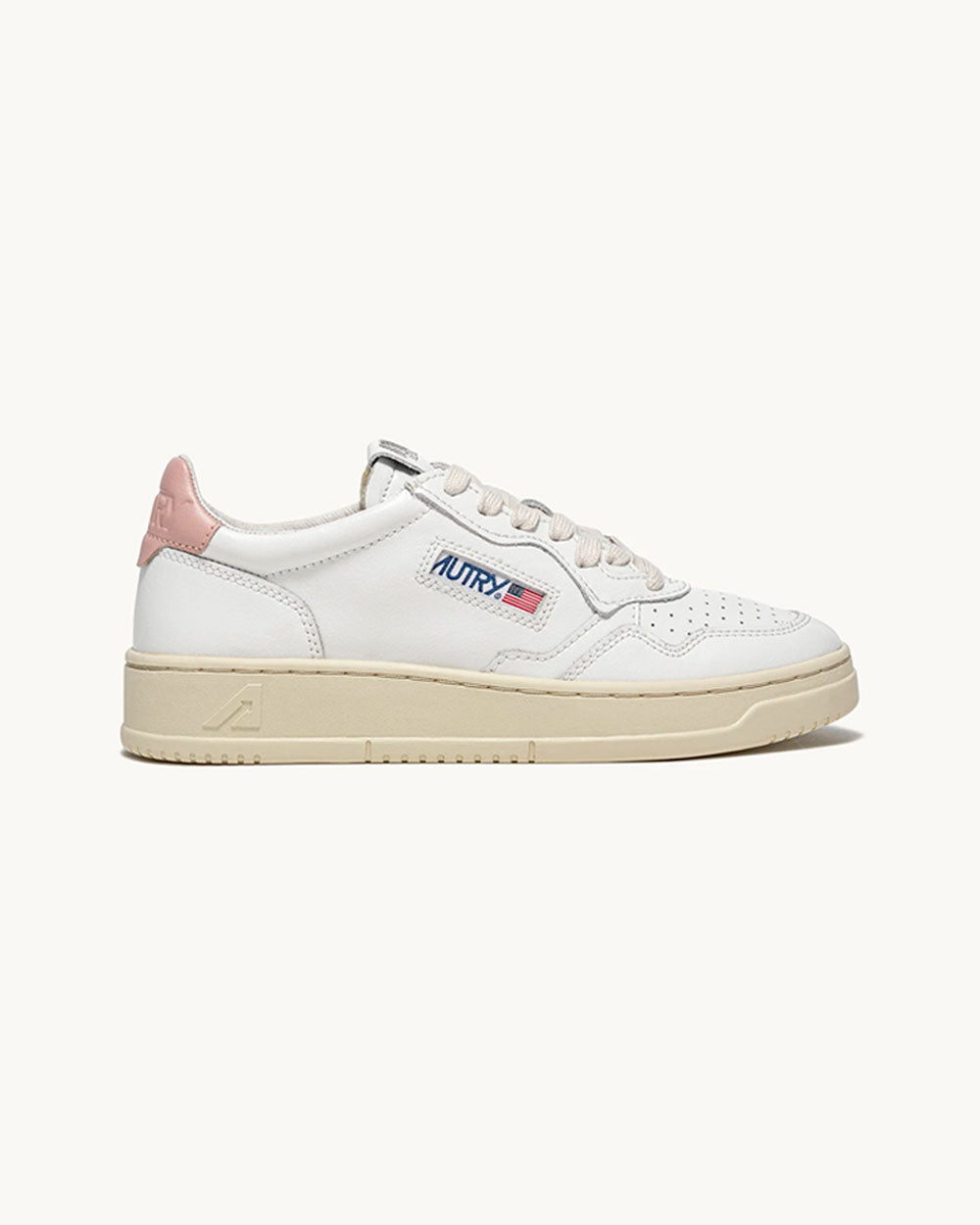 Medalist Low Wom - Leat/Leat White/Pink