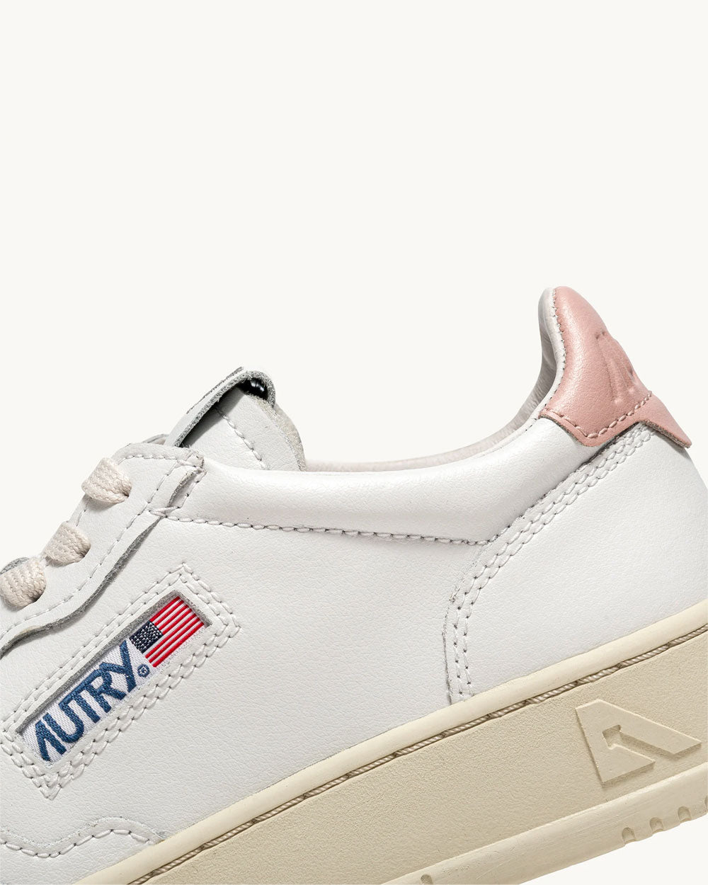 Medalist Low Wom - Leat/Leat White/Pink