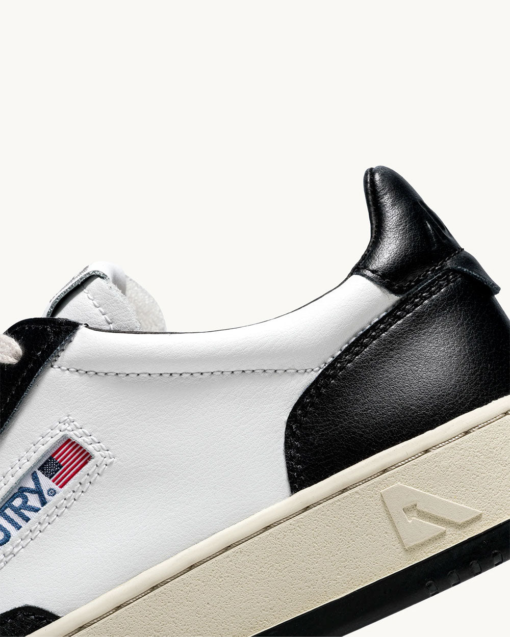 Medalist Low Man - Leat/Suede White/Black