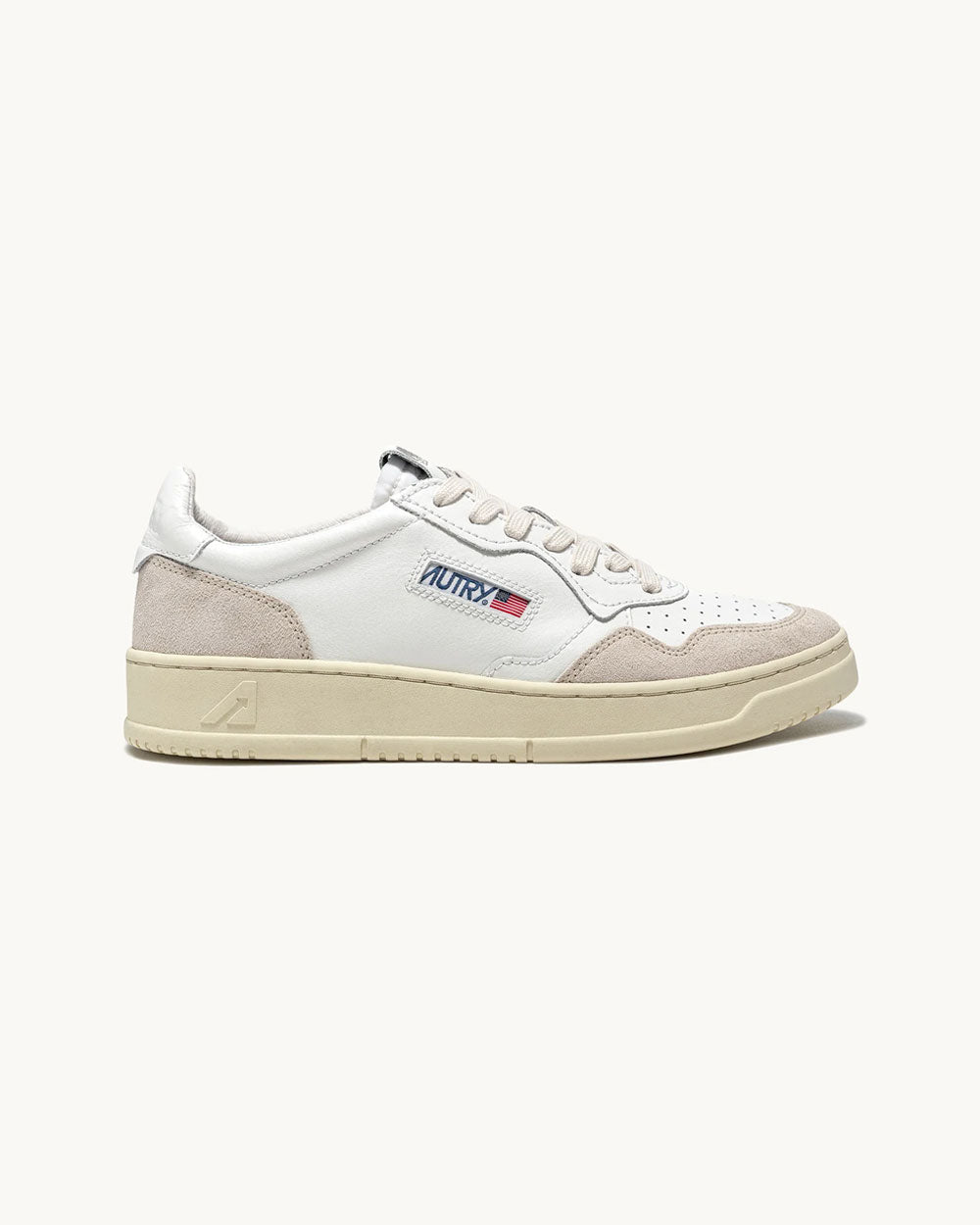 Medalist Low Man - Leat/Suede White