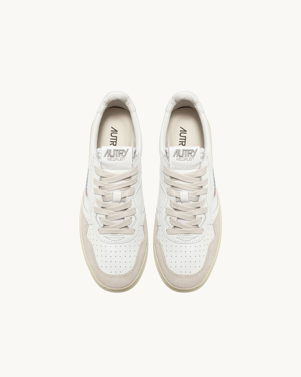 Medalist Low Man - Leat/Suede White