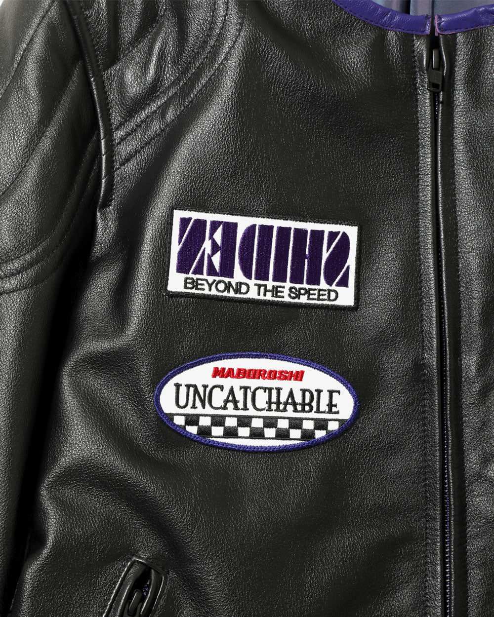 Motor Cycle Jacket - Cowhide Leather -Black