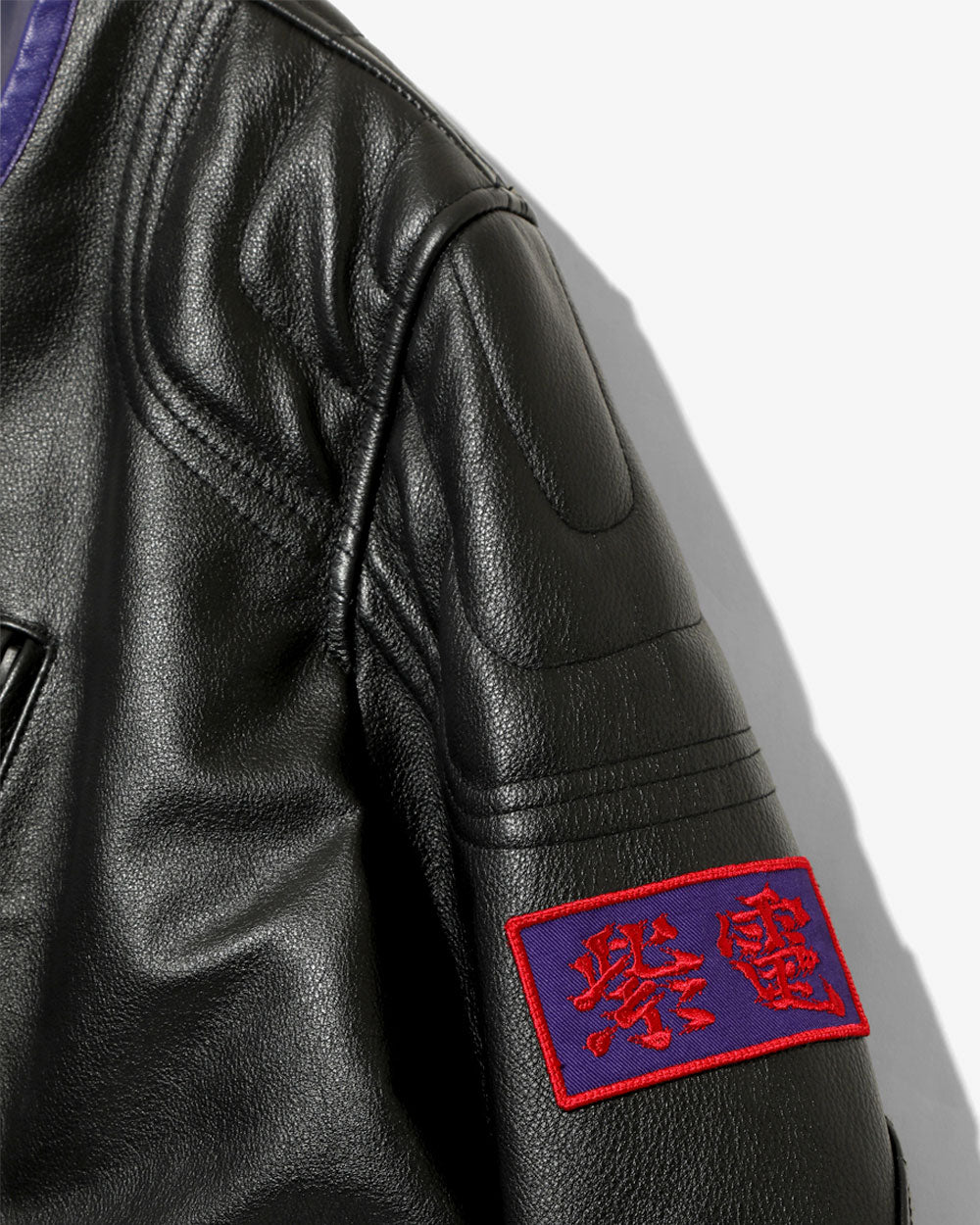 Motor Cycle Jacket - Cowhide Leather -Black