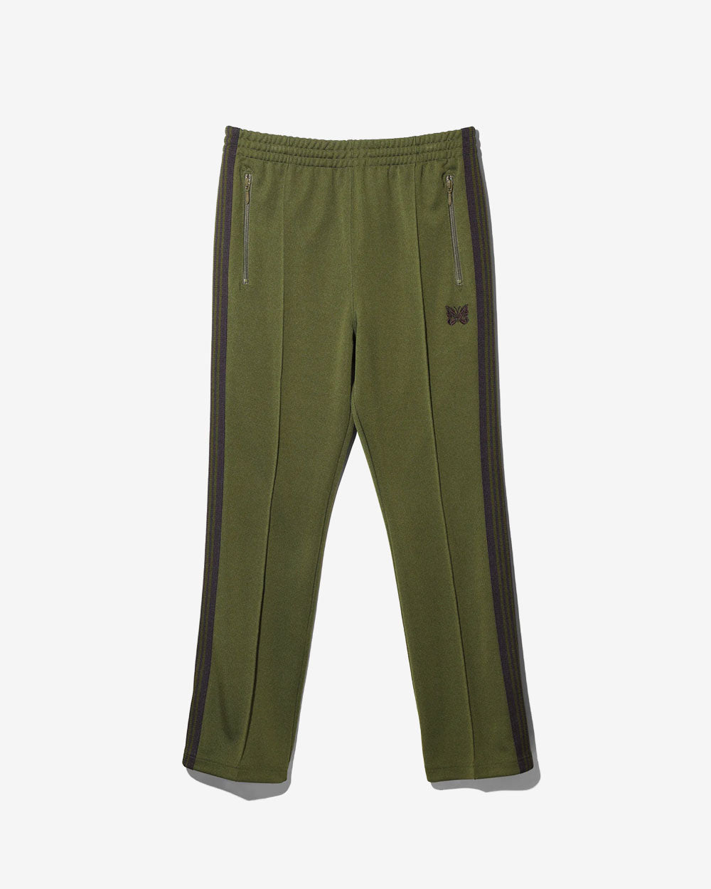 Narrow Track Pant - Poly Smooth - Olive