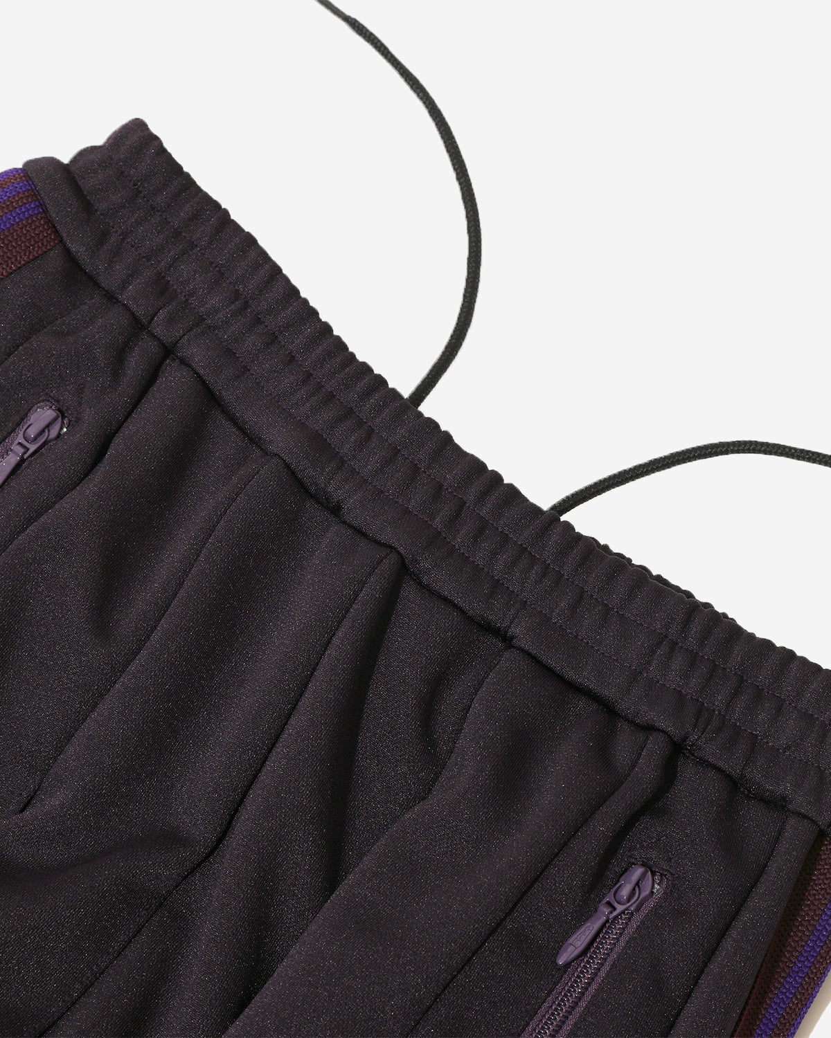 Pleated Track Skirt - Poly Smooth - Purple